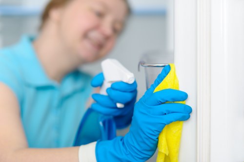 Customer booking details for carpet cleaning services
